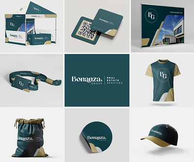 Brand Identity Design for Bonanza backdrop banner banner design branding canopy custom graphics event branding event merch gazebo graphic design tent