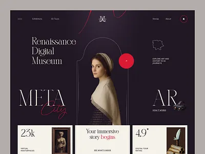 Website for a AR Project ✦ Morelle design interface product service startup ui ux web website