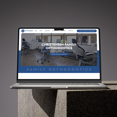 Christensen Family Orthodontics Website branding christenes creative dentist design digital doctor family landing logo modern office orthodontics orthodontist page ui ux design webflow