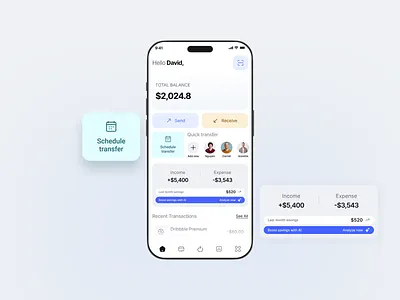 Finance app design app card ui design interface product service startup ui ux web