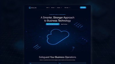 Cynexlink LP Design with Studio Hiraya landing page ui ux web design