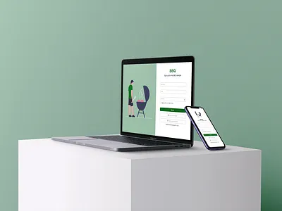 Desktop & Mobile Sign up page brand profile branding creative design figma graphic design illustration logo ui ux