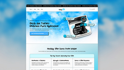 HolyCow LP Design with Studio Hiraya landing page ui ux web design
