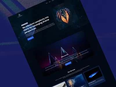 🔹 Prizm Point – Squarespace Website 🔹 businesswebsite creativedesign figmadesign squarespacedesign squarespacedevelopment uidesign uxdesign