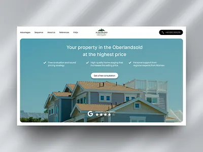 ALPENRAND - Clean & Engaging Web Design landing page design mockup ui ui ux ux web design website website design