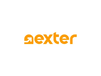 Nexter Logo Design arrow brand identity branding concept design flat graphic design growth illustration logo logo design minimal movement next saas symbol tech up web3