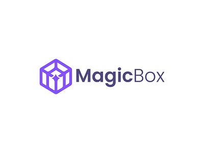 MagicBox - Modern minimalist logo design app icon logo best logo box logo branding clean logo crypto logo cube logo design geometric logo illustration logo logo design lootbox logo modern logo saas logo simple logo tech logo vector