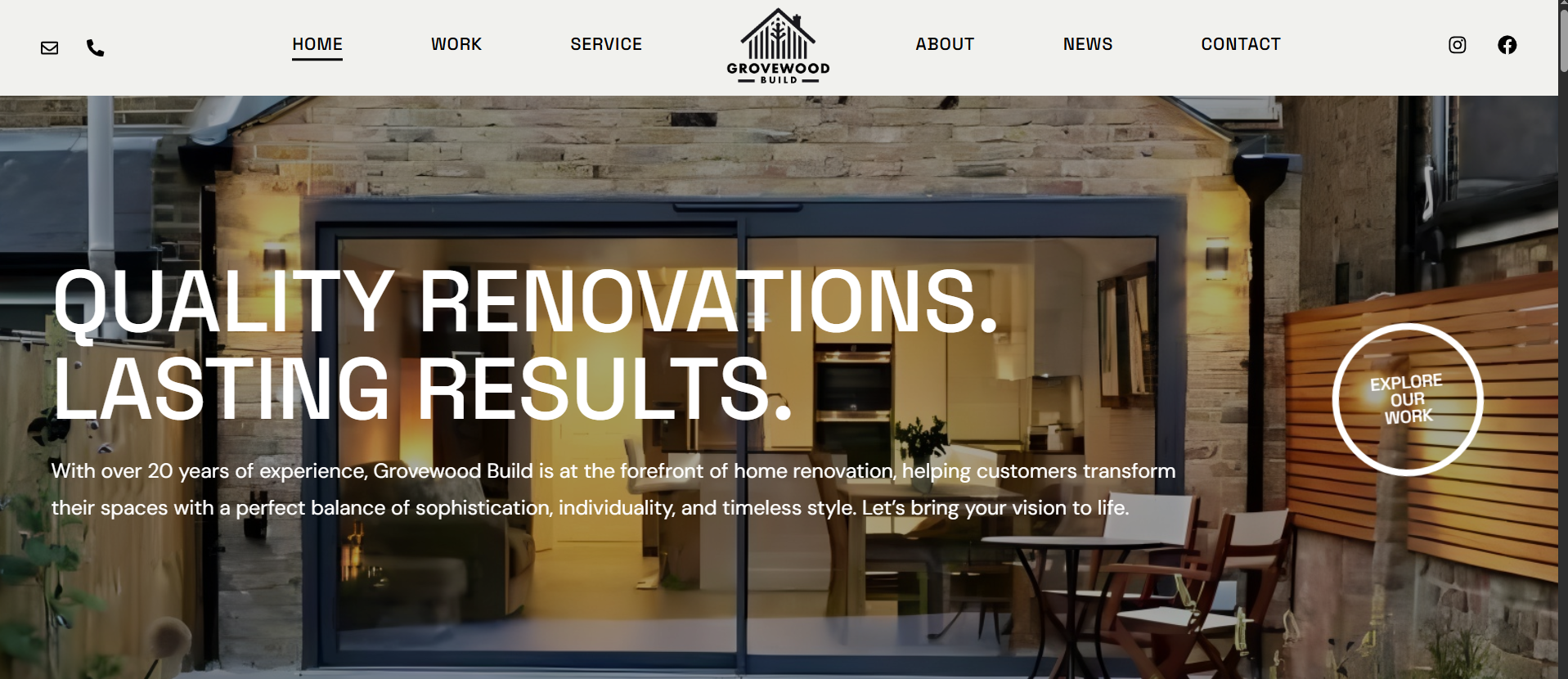 Example of Website Designing