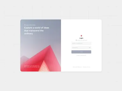 Login design login product design ui ux uxui