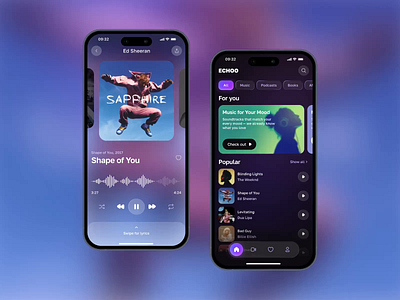 Music Platform | Music App | Creative App Design | App Interface animation app design app interface audiobook audiobooks app audiobooks mobile app mobile mobile app design mobile design music music app music app design music mobile app music platform music platform design podcasts app podcasts app design podcasts mobile app product design ui ux