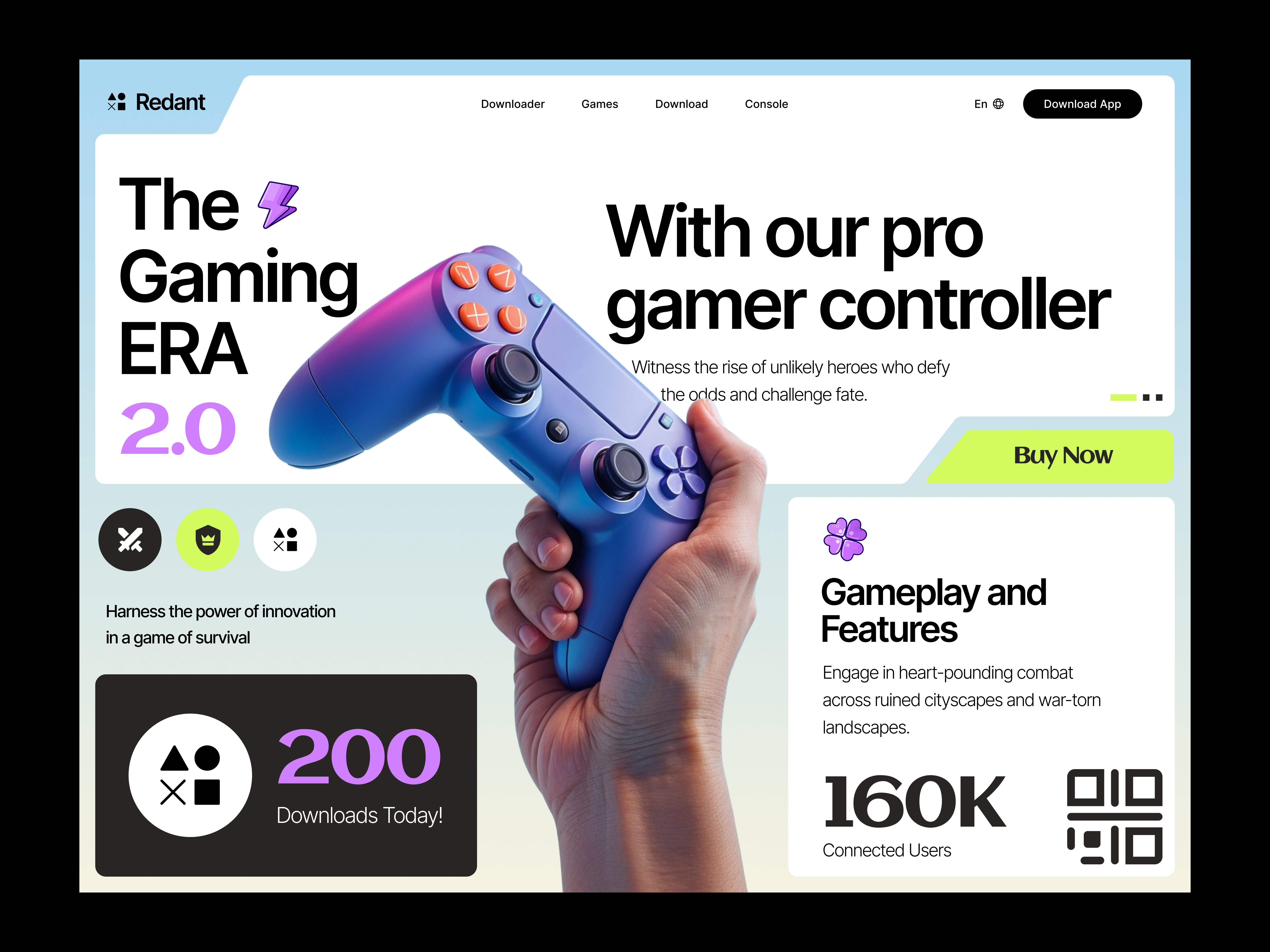 Example of Landing Page Design