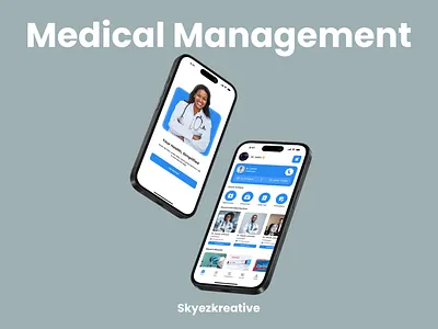 Medical Management App buildinpublic developers medicalapp mobileapp design ui uiux user interface