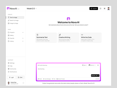 Multi-Modal AI Chat Interface UI ai ai ui chat bot ui interface ai interface for chatbot modal ui multi modal aai