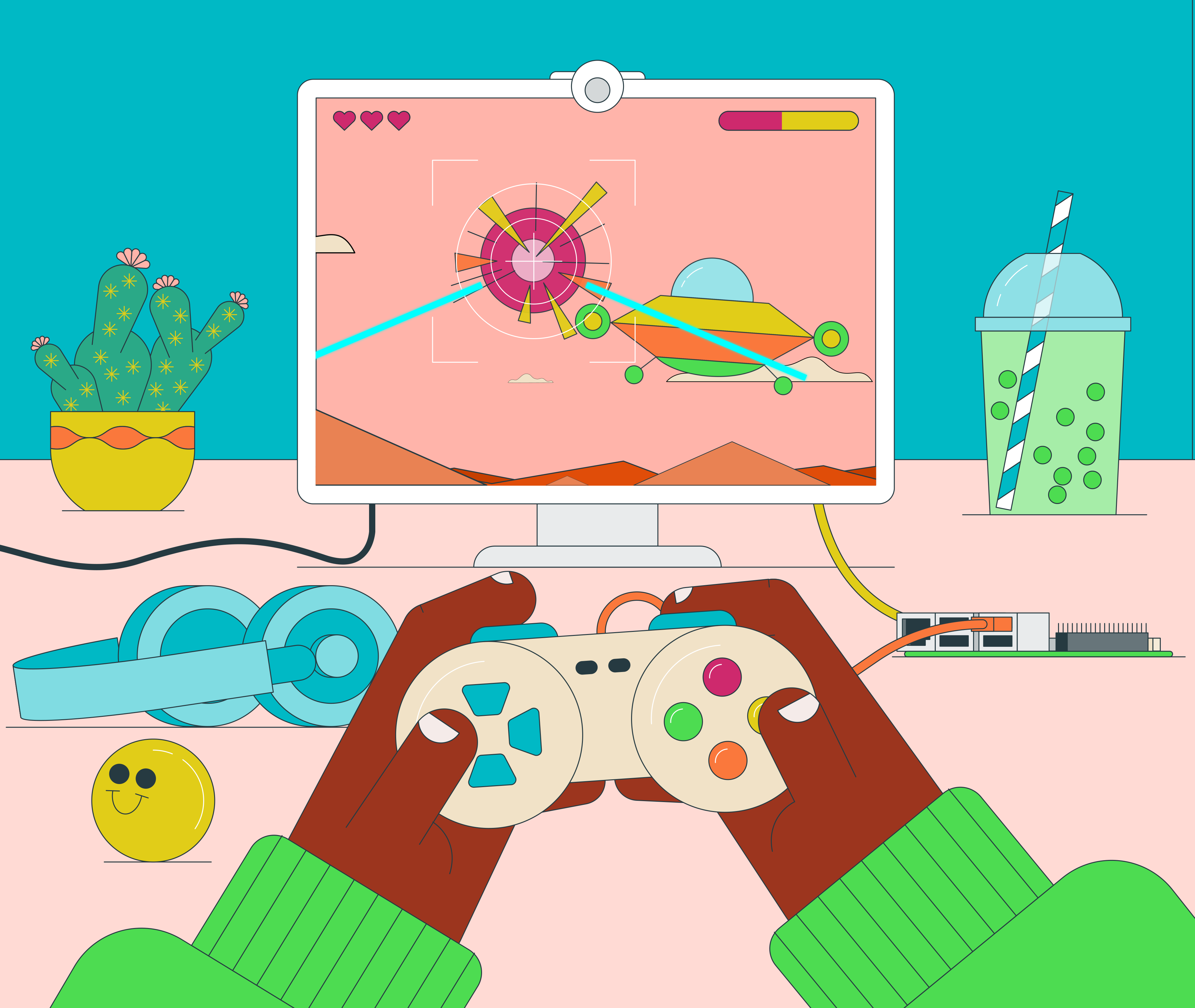 Raspberry Pi: There's a Computer for That #2 2d animation design graphic design illustration raspberry pi technology vector