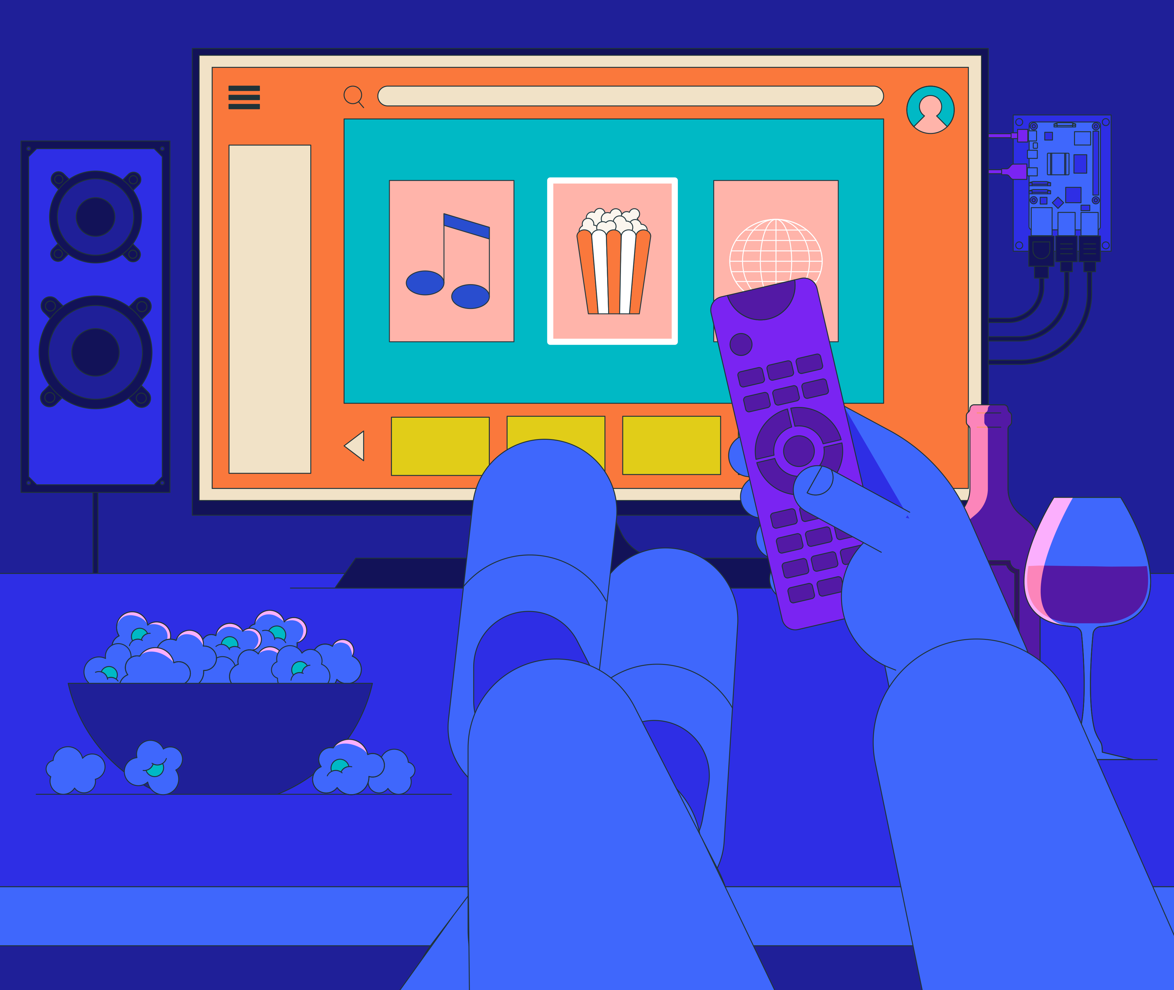 Raspberry Pi: There's a Computer for That #3 2d animation design graphic design illustration raspberry pi technology vector