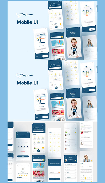 My Doctor App for Healthcare app design application design design ui user user experience ux
