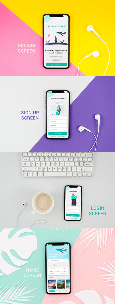 Flight Booking App app design application design ui user experience ux