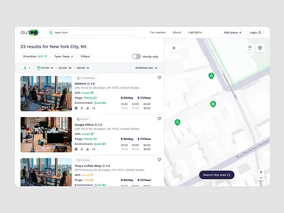 Find Workspaces SaaS b2b b2c dashboard designer product designer saas ui designer ux designer