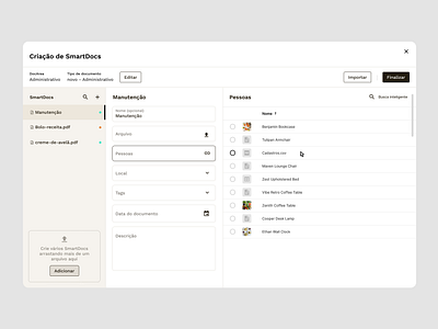 AI Document Management Dashboard ai app artificial inteligence b2b design designer mobile app product designer ui ui designer ux designer