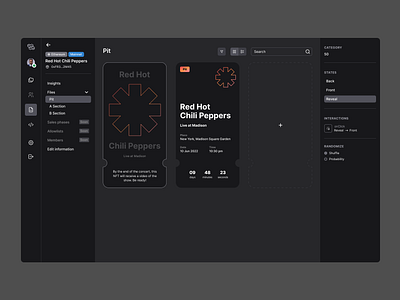 NFT Creator No-Code Dashboard app b2b b2c darkmode dashboard design designer freelance nft no code product designer ui ui designer ux designer