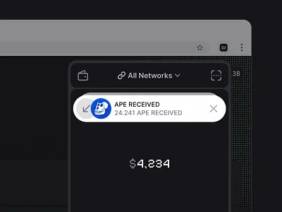 Crypto Wallet App UI Kit – Assets in browser plugin app design system ui ui kit ux