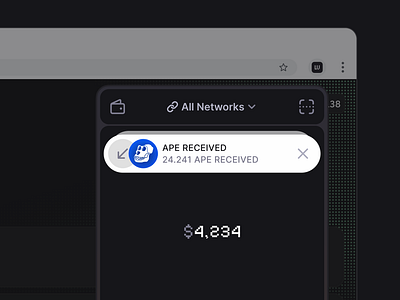Crypto Wallet App UI Kit – Assets in browser plugin app design system ui ui kit ux