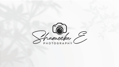 Elegant Signature Photography Logo business logo creative logo design custom logo design elegant logo design minimal logo design modern logo photographer logo photography logo professional logo