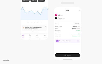 Swap cyrpto 2 branding crypto design product design swap cryptocurrency ui ux web 3