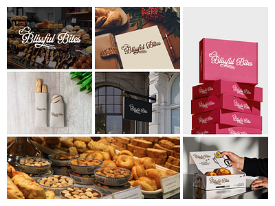 Blissful Bites – Bakery Branding 🍪✨ 3d bakery branding bakery startup branding cakeshoplogo design designusagency dribbble designers food branding foodstartup graphic design illustration logo logo design logodesign visual branding