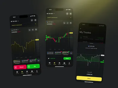 Forex Basics with Interactive Simulator app design concept crypto education finance fintech forex interface investing learning app product design real design simulator trading app