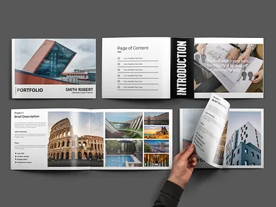 Architecture Portfolio Landscape Brochure Design apartment architectural booklet branding brochure building business business identity business plan catalogue company profile construction exterior graphic design home sale interior magazine marketing proposal report