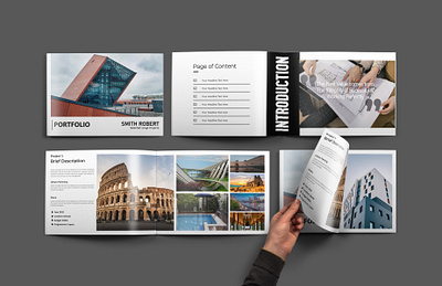 Architecture Portfolio Landscape Brochure Design apartment architectural booklet branding brochure building business business identity business plan catalogue company profile construction exterior graphic design home sale interior magazine marketing proposal report