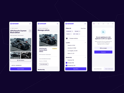 Carousel Mobile Responsive app carousel design heyo interface mobile responsive ui ux web