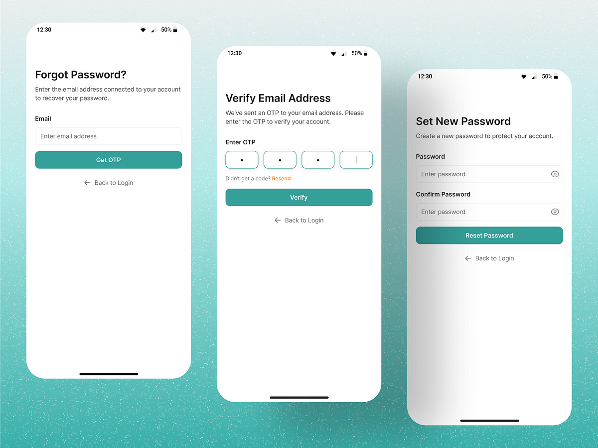 Authentication Flow UX design - NN Wholesale Fashion App Image 2