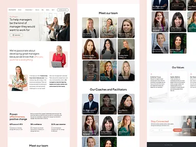 Website Design for a Manager's Digital Academy design web web design web designer webdesign website design