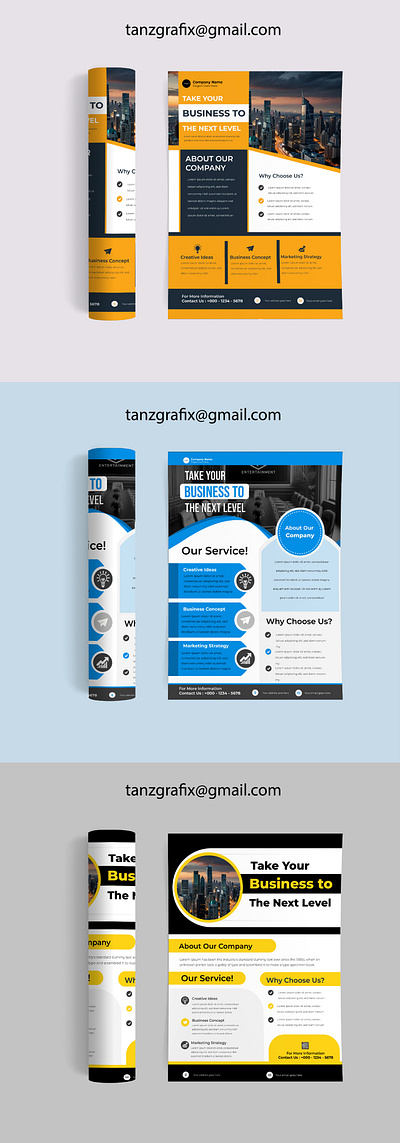 Modern Business Flyer Design 3d advertising animation banner branding business design event figma graphic design illustration logo motion graphics ui