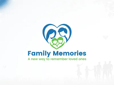Family Memories Logo abstract logo family logo family memories logo logo design memories logo