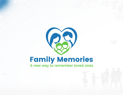 Family Memories Logo abstract logo family logo family memories logo logo design memories logo