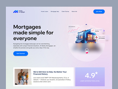Online mortgages financial home loans landing page missed payments online mortgages saving ui ux website