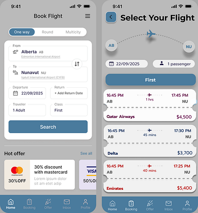 Flight Search daily ui 068