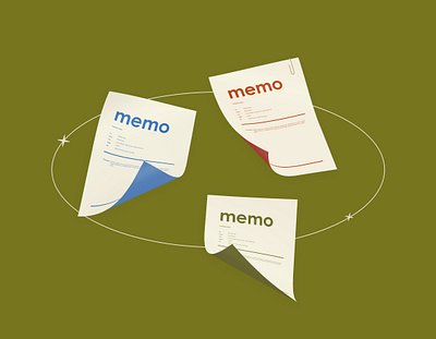 Microsoft Office | Minimalist memo branding design memo microsoft word office photoshop stationary