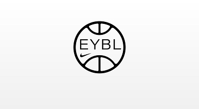Nike Elite Youth Basketball League aau basketball branding design eybl graphic design logo logo design nike sports vector