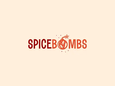 SpiceBombs / Logo design brand mark branding cooking culinary food branding fun geometric graphic design horeca illustration kitchen logo logotype meal modern restaurant spice spice blends