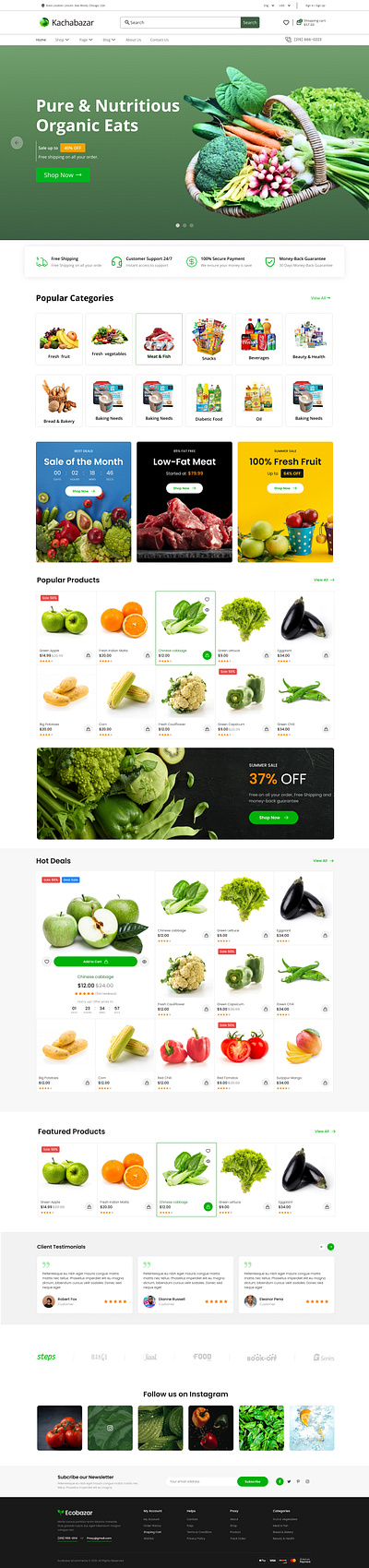 eCommerce landing page web design UI design UX design fashion su branding clean design dashboarddesign ecommerce fashion figma figmadesign landing page minimal modern product showcase responsive design sustainable brand typography ui ui design uiux ux design web design