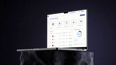 Restaurant Management Dashboard animation dashboard design restaurant restaurant management ui ui design