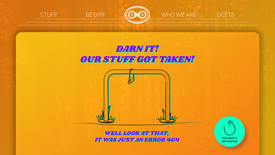 Daily UI 008: Error 404 bike store branding cycling daily ui graphic design ui web