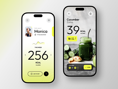 Fitness Nutrition App app design diet food healthyfood innovation ios meal planner minimalism mobile app nutrition app nutrition goal product design ui fitness ui nutrition ux design