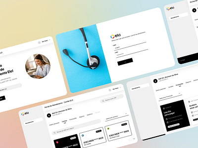 Atendimento ELO design system product design ui