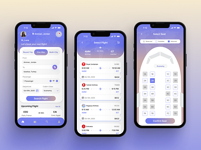 FlightEase app design flight booking app ui ui mobile design