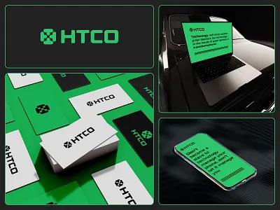 HTCO ai creative logo flat icon graphic design great logo h letter ht letter htco logo logo design logo designer minimal logo monogram logo negative space t letter tech brand tech brand identity tech icon technique technology